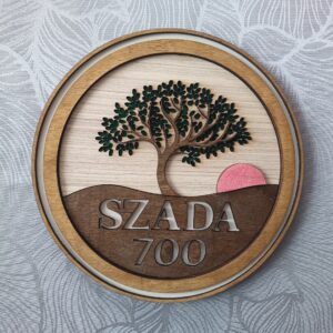 Szada 700 éves - plakett
