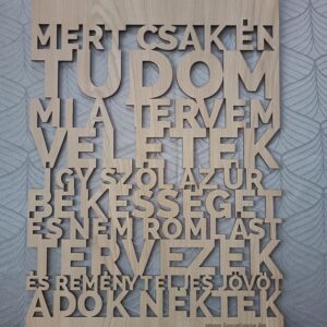 Bibliai idézet - Jeremiás 29,11